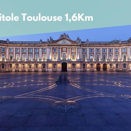 2 Chambres - Proche Gare Sncf Avec Parking Toulouse Eksteriør bilde