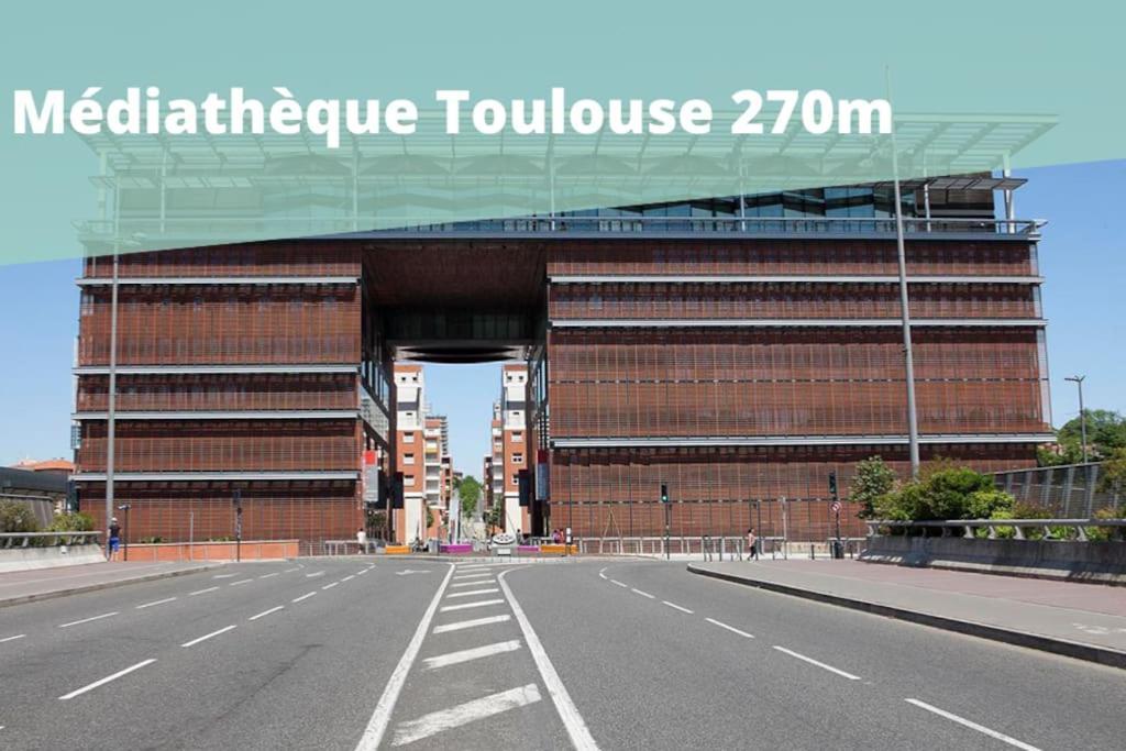 2 Chambres - Proche Gare Sncf Avec Parking Toulouse Eksteriør bilde